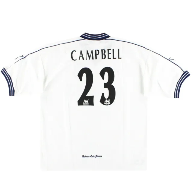 1997-99 Tottenham Pony Home Shirt Campbell #23 *w/tags* XXL - Tottenham Hotspur / w/tags / XXL