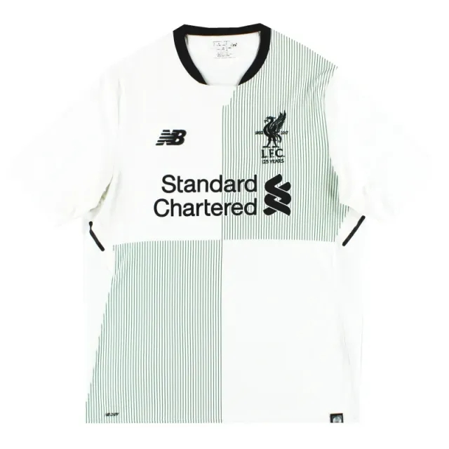 2017-18 Liverpool New Balance '125 Years' Away Shirt XXL - Liverpool / Excellent / XXL