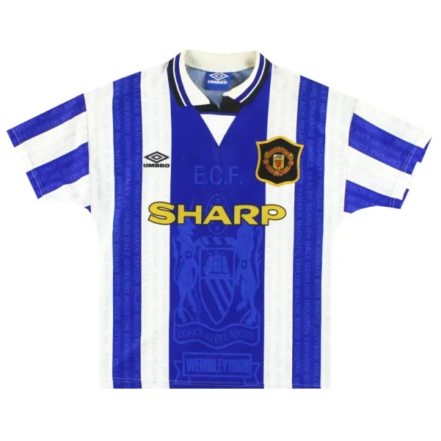 1994-96 Manchester United Umbro Third Shirt Y - Manchester United / Excellent / Youth