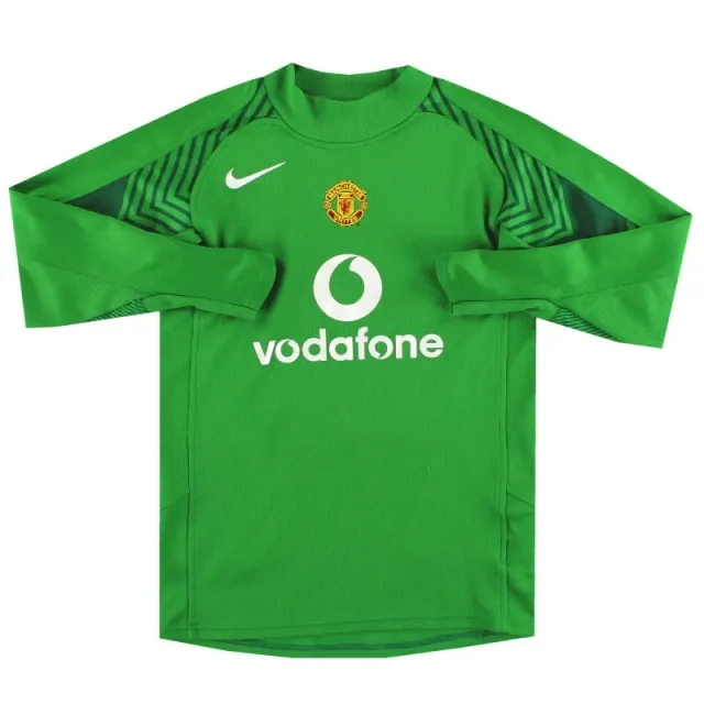 2005-06 Manchester United Nike Goalkeeper Shirt XL.Boys - Manchester United / Excellent / Youth