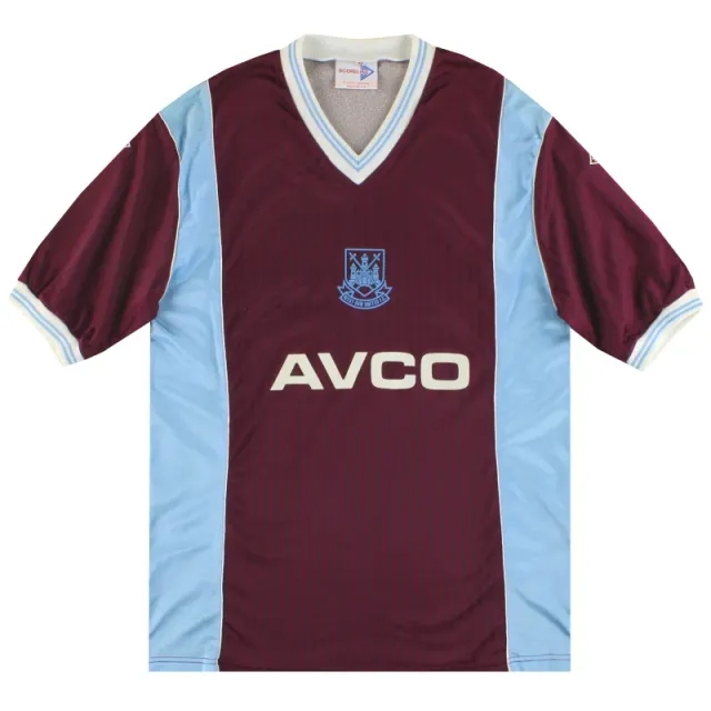 1987-89 West Ham Home Shirt Y - West Ham / Very Good / Youth