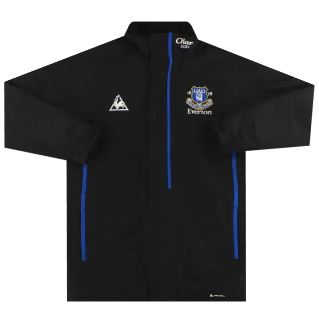 2010-11 Everton Le Coq Sportif Bench Coat M - Everton / Excellent / Medium