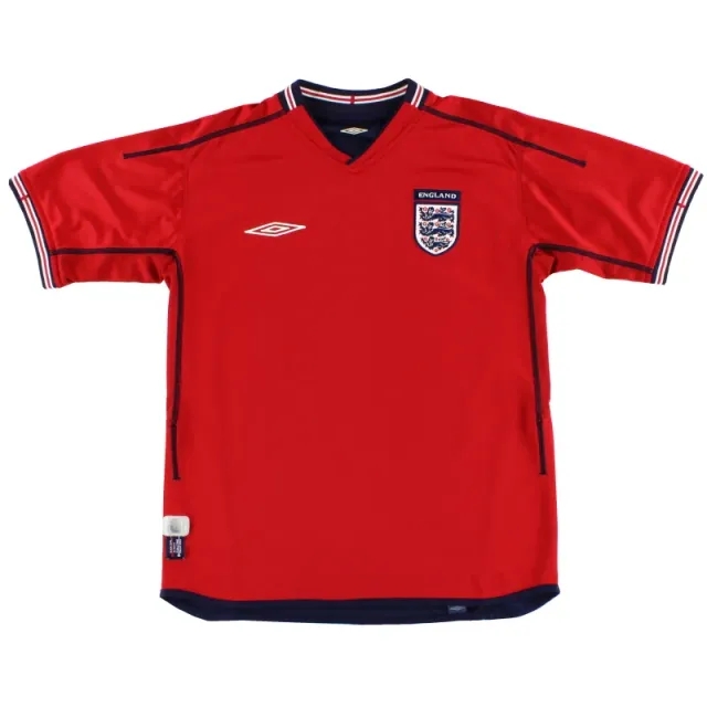 2002-04 England Umbro Away Shirt L - England / Excellent / Large