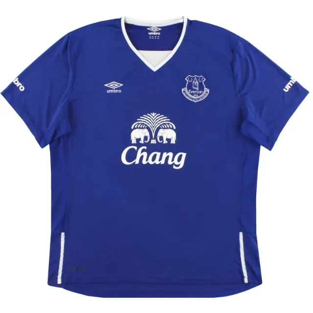2015-16 Everton Umbro Home Shirt XL - Everton / Excellent / XL