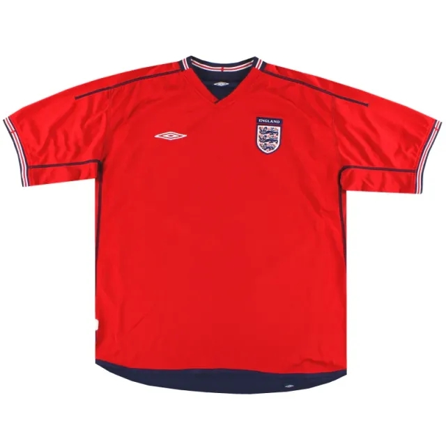 2002-04 England Umbro Away Shirt XL - England / Very Good / XL