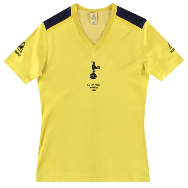 1982 Tottenham Le Coq Sportif 'FA Cup Final' Away Shirt L.Boys - Tottenham Hotspur / Excellent / Youth