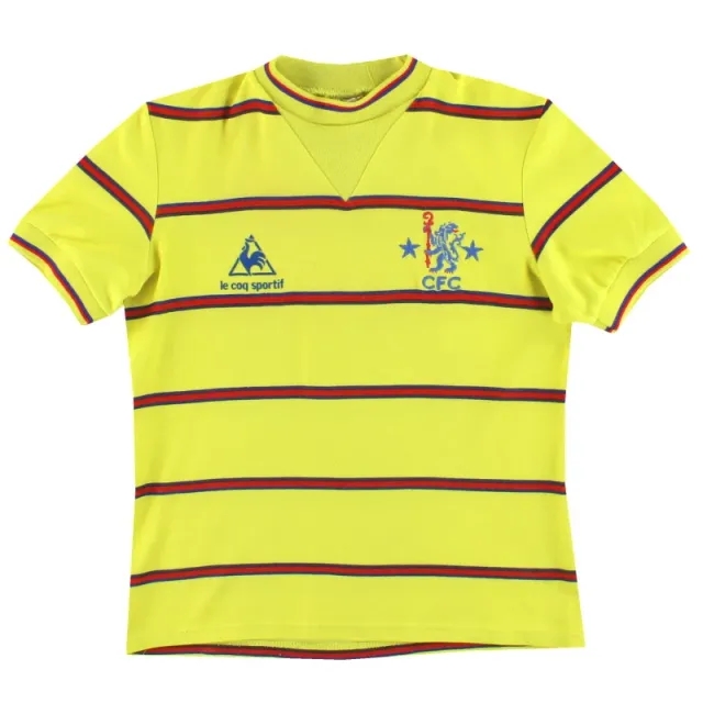 1983-84 Chelsea Le Coq Sportif Away Shirt L.Boys - Chelsea / Excellent / Youth