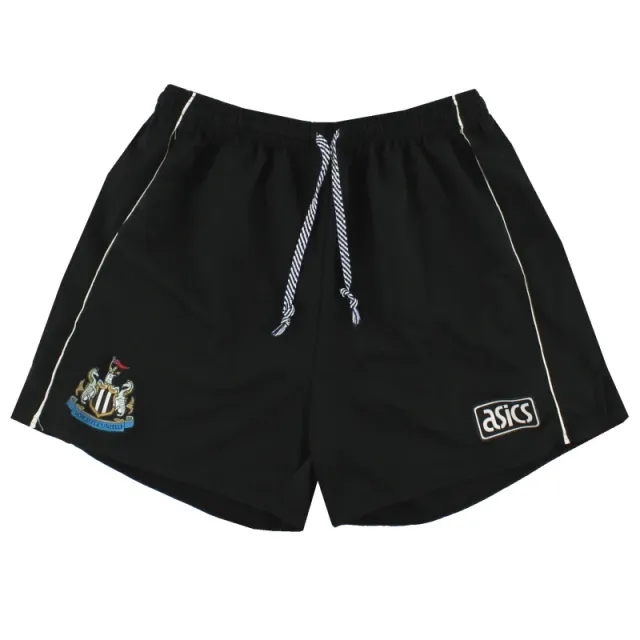 1993-95 Newcastle Asics Home Shorts XS - Newcastle United / Excellent / XS