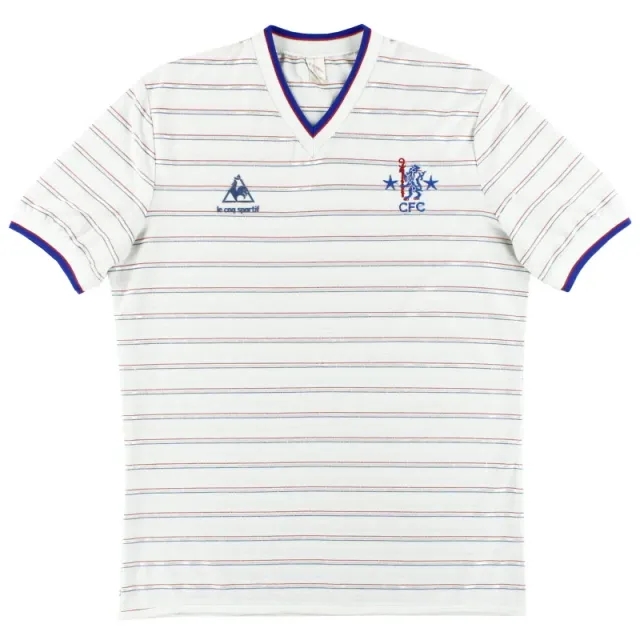 1984-86 Chelsea Le Coq Sportif Away Shirt S - Chelsea / Excellent / Small