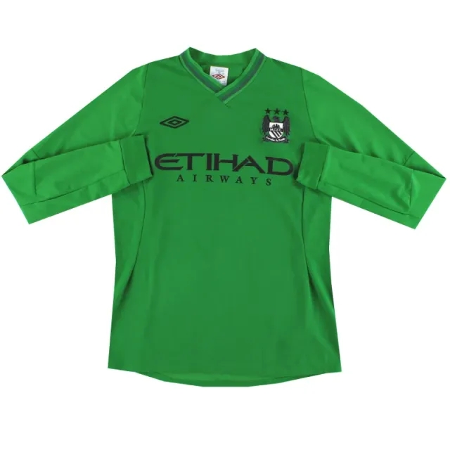 2012-13 Manchester City Umbro Goalkeeper Shirt M - Manchester City / Excellent / Medium