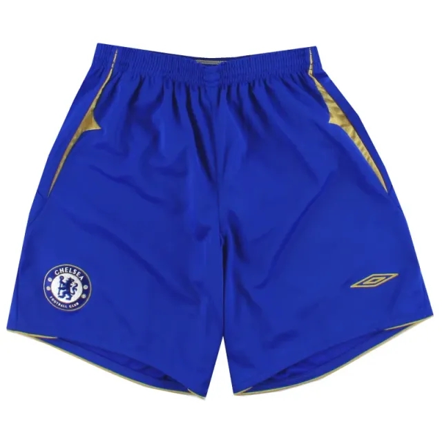 2005-06 Chelsea Umbro Centenary Home Shorts S - Chelsea / Excellent / Small