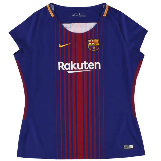 2017-18 Barcelona Nike Home Shirt Women's XL - Barcelona / Excellent / XL