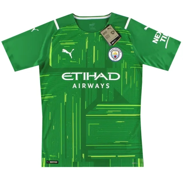 2021-22 Manchester City Puma Player Issue GK Shirt *w/tags* XL - Manchester City / w/tags / XL