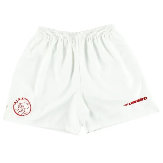 1998-99 Ajax Umbro Home Shorts M - Ajax / Excellent / Medium