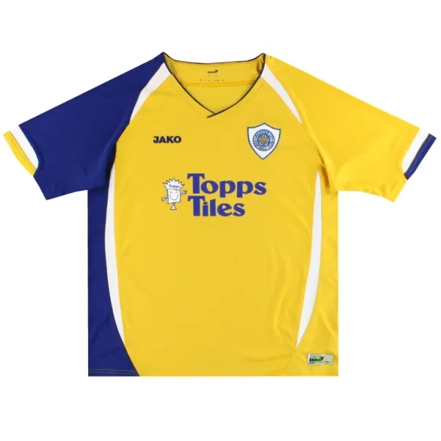 2007-09 Leicester Jako Away Shirt L - Leicester City / Excellent / Large