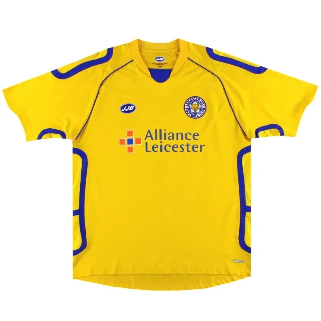 2005-07 Leicester JJB Third Shirt *Mint* L - Leicester City / Mint / Large