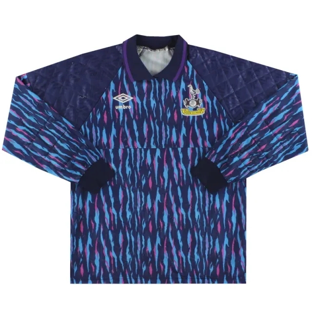 1991-93 Tottenham Goalkeeper Shirt #1 L.Boys - Tottenham Hotspur / Excellent / Youth
