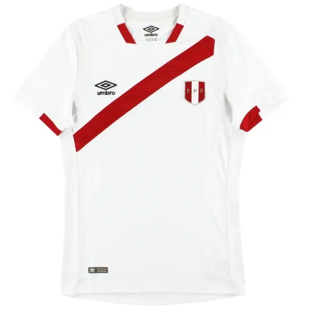 2016 Peru Umbro Copa America Home Shirt S - South American / Excellent / Small