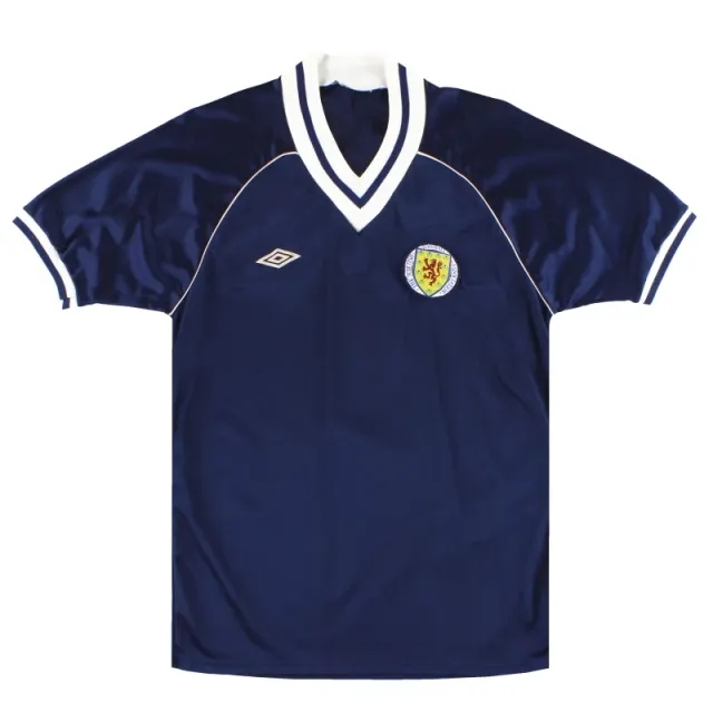 1982-85 Scotland Umbro Home Shirt S - Scotland / Excellent / Small