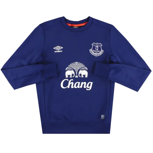 2016-17 Everton Umbro Sweatshirt S - Everton / Excellent / Small