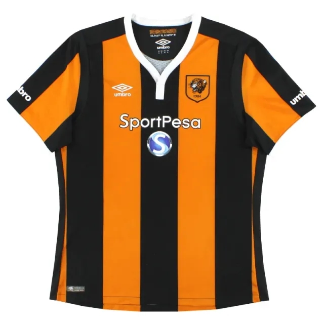 2016-17 Hull City Umbro Home Shirt XL - Hull City / Excellent / XL