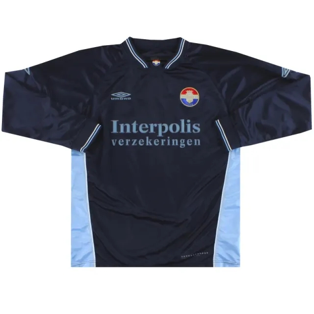 2003-05 Willem II Umbro Player Issue Away Shirt #15 L/S XL - Other Dutch Clubs / Excellent / XL