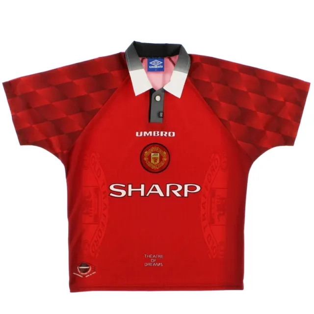 1996-98 Manchester United Umbro Home Shirt XL - Manchester United / Excellent / XL
