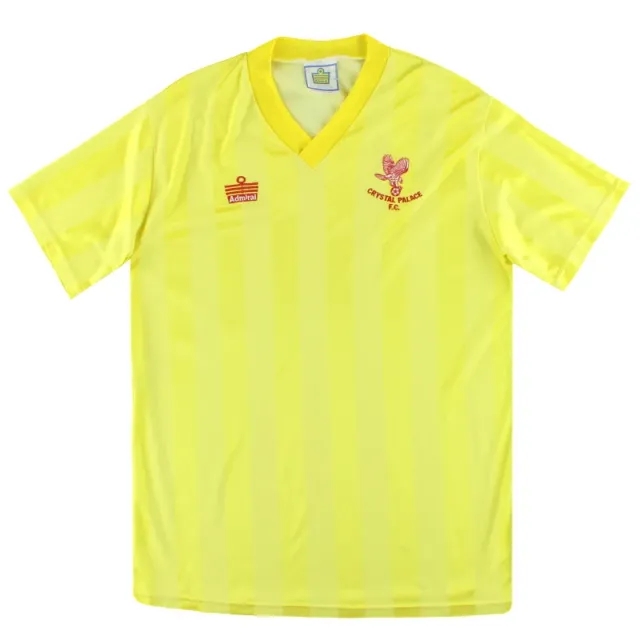 1987-88 Crystal Palace Admiral Away Shirt L - Crystal Palace / Very good / Large