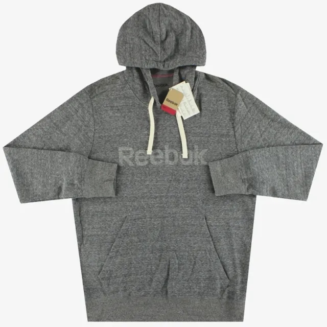 Reebok Extra Soft Mens EL Logo Grey Hoodie *BNIB* - BNIB / Medium