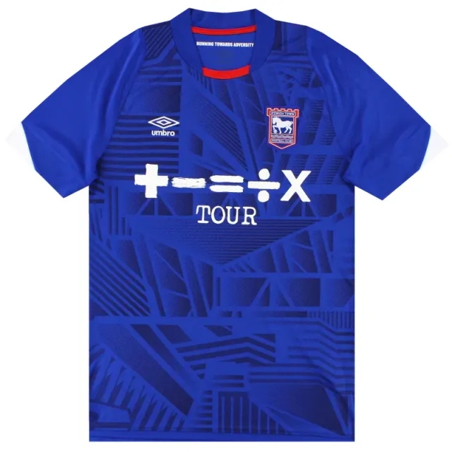2022-23 Ipswich Umbro Home Shirt L - Ipswich / Excellent / Large