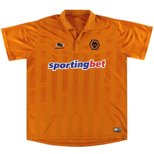 2012-13 Wolves Home Shirt L - Wolves / Excellent / Large