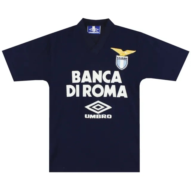1995-96 Lazio Umbro Training Shirt XS - Lazio / Excellent / XS