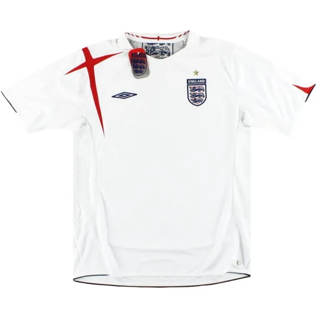 2005-07 England Umbro Home Shirt *BNIB* XL - England / BNIB / XL