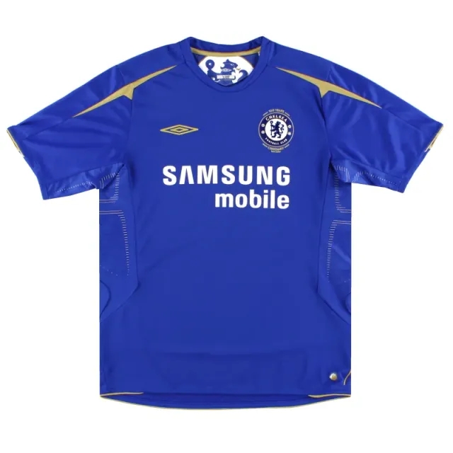 2005-06 Chelsea Umbro Centenary Home Shirt XXL - Chelsea / Excellent / XXL