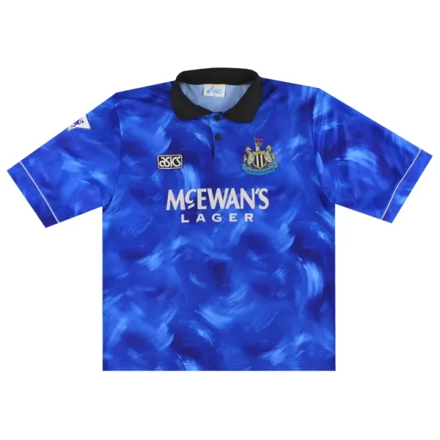 1993-95 Newcastle Asics Away Shirt XL - Newcastle United / Excellent / XL