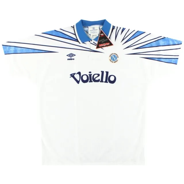 1991-93 Napoli Umbro Away Shirt *BNIB* - Napoli / BNIB / XL