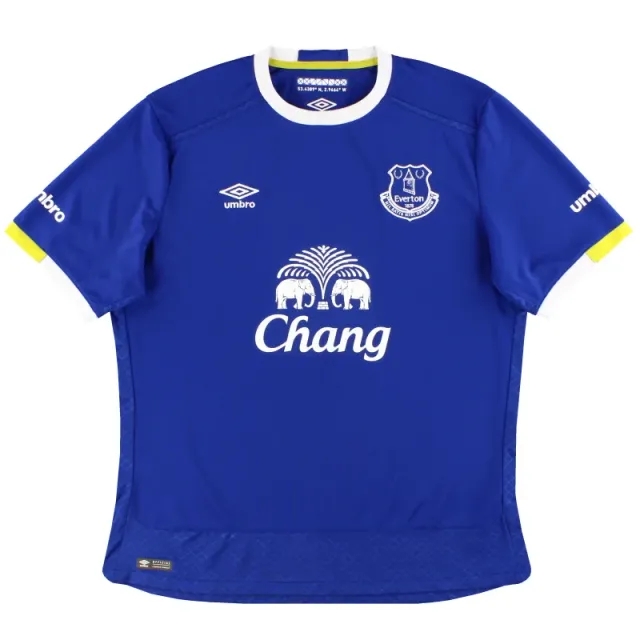 2016-17 Everton Umbro Home Shirt XXXL - Everton / Excellent / XXXL