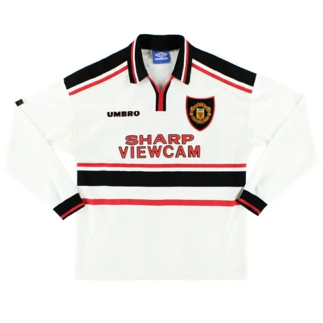 1997-99 Manchester United Away Shirt L/S XL - Manchester United / Excellent / XL