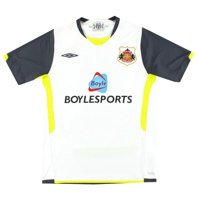 2009-10 Sunderland Umbro Away Shirt M - Sunderland / Excellent / Medium
