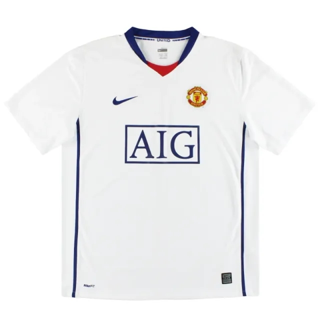 2008-09 Manchester United Nike Away Shirt XL - Manchester United / Excellent / XL