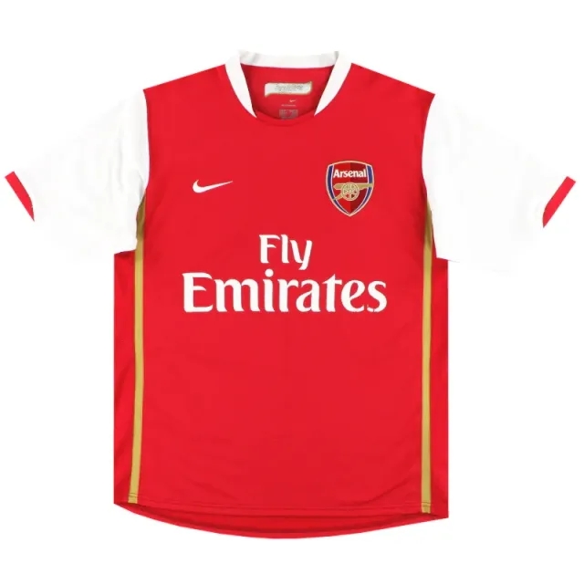 2006-08 Arsenal Nike Home Shirt XL - Arsenal / Good / XL