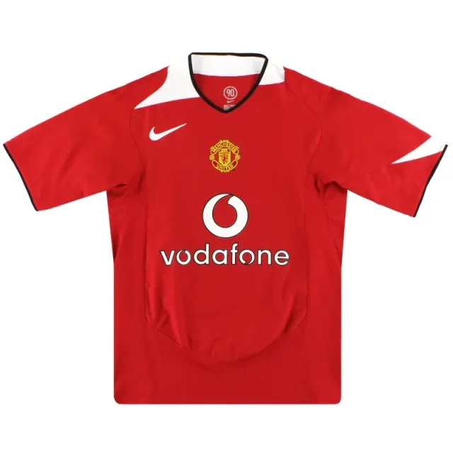 2004-06 Manchester United Home Shirt S - Manchester United / Very Good / Small