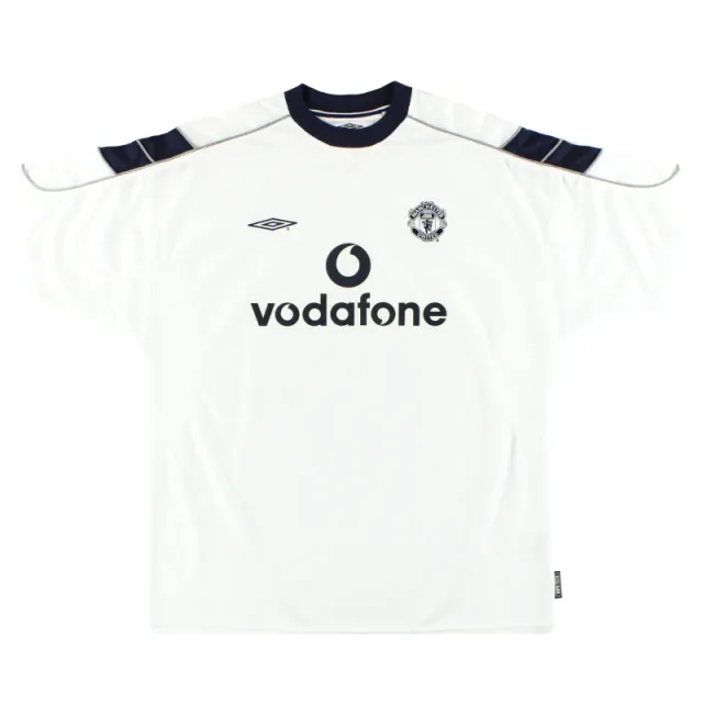 2000-01 Manchester United Umbro Away Shirt L - Manchester United / Very Good / Large