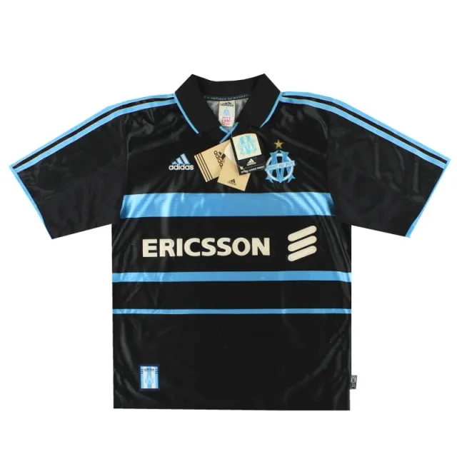1999-00 Marseille adidas Third Shirt *w/tags* S - Olympique Marseille / w/tags / Small