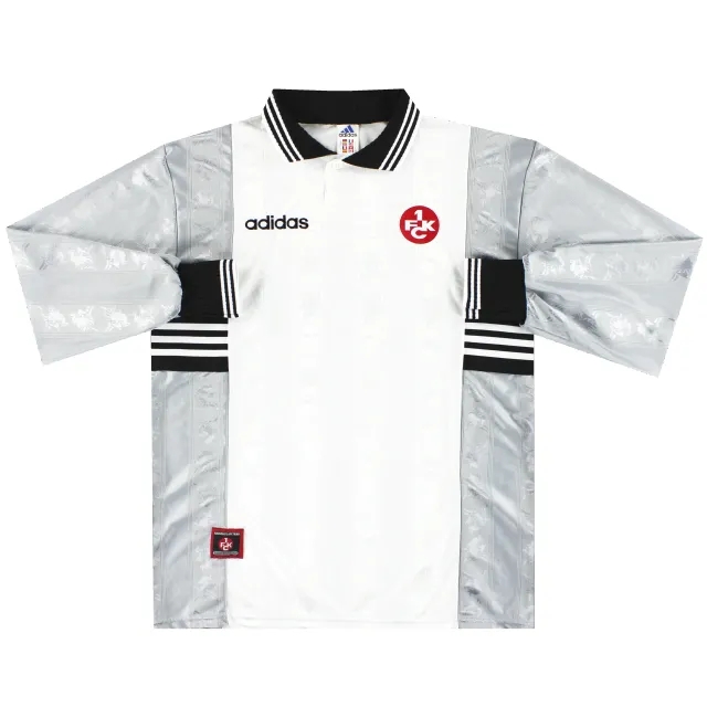 1997-98 Kaiserslautern adidas Away Shirt L/S XL - Other German Clubs / Excellent / XL