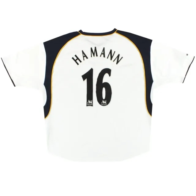 2001-03 Liverpool Reebok Away Shirt Hamann #16 XXL - Liverpool / Very Good / XXL