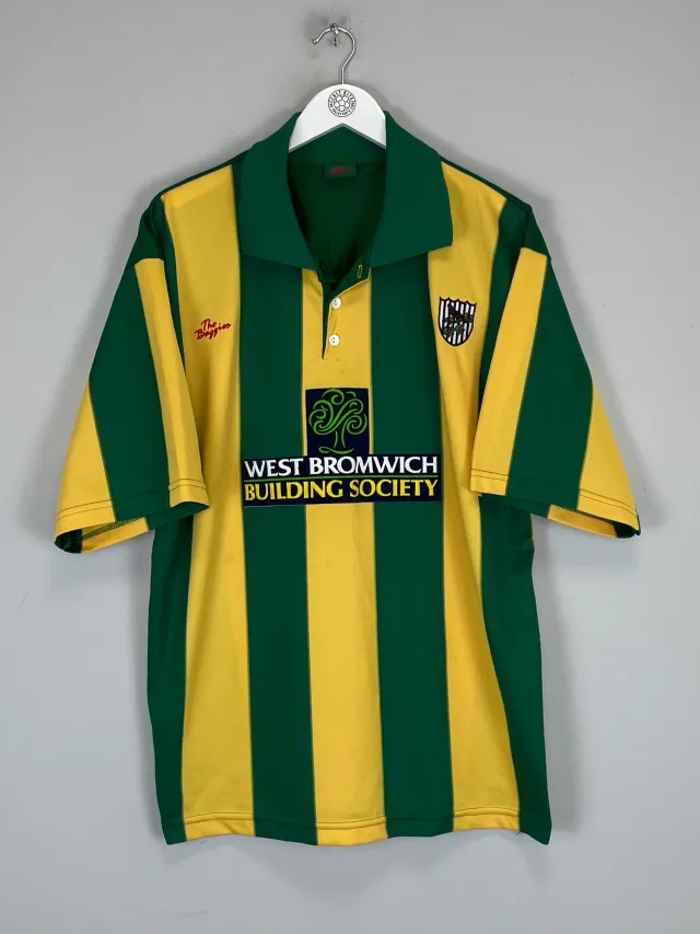 CULT KITS - 2001/03 WEST BROM AWAY SHIRT (XL) THE BAGGIES