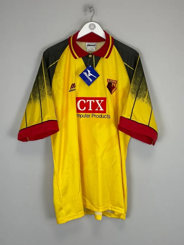 CULT KITS - 1996/97 WATFORD *BNWT* HOME SHIRT (XXL) MIZUNO