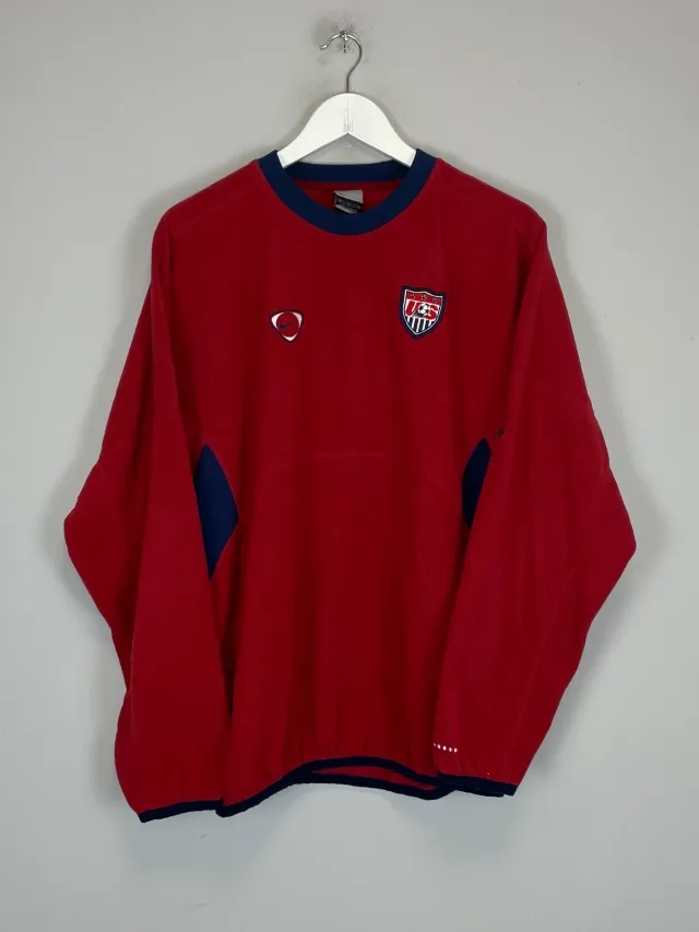 CULT KITS - 1998/00 USA FLEECE JUMPER (M) NIKE