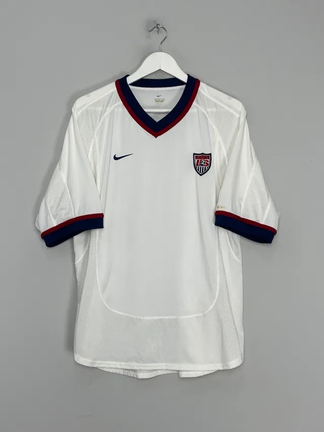 CULT KITS - 2000/01 USA HOME SHIRT (L) NIKE